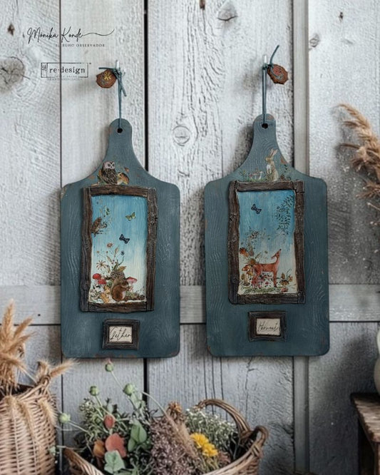 Vintage Timber Frame Decor Mould