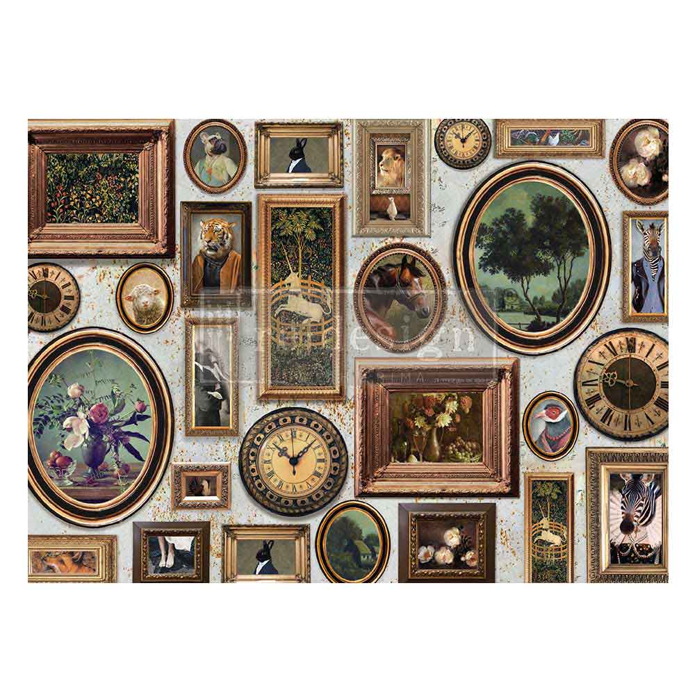 Fancy Friends A1 Decoupage Paper | Redesign with Prima