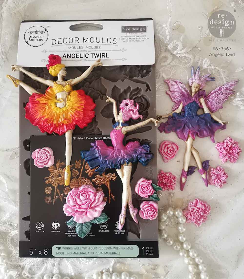 Angelic Twirl | Decor Moulds | Redesign with Prima