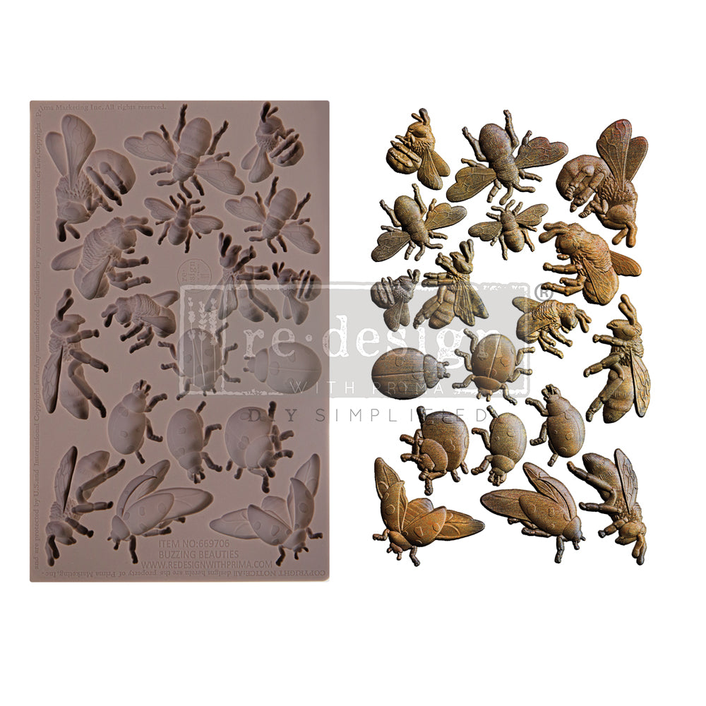 Buzzing Beauties Mould | Redesign with Prima