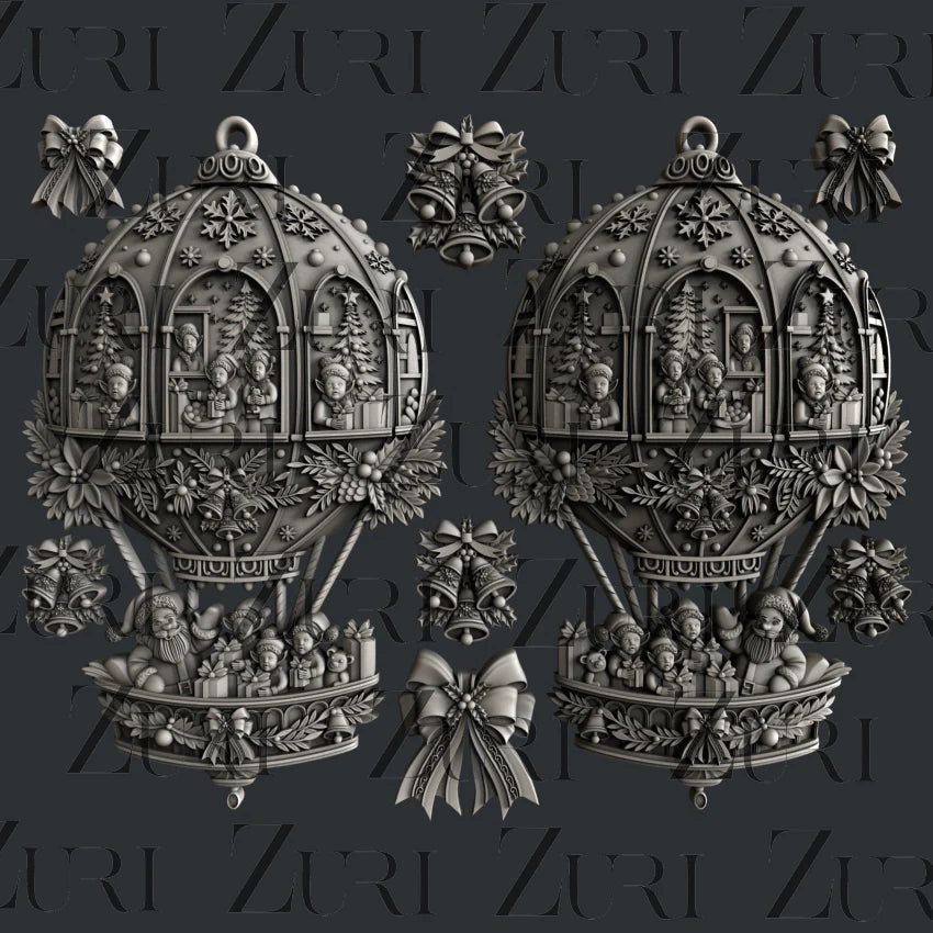 Christmas Ornaments Set 2