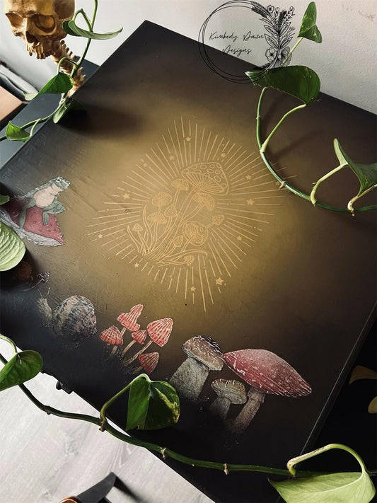 Cottagecore Mushrooms | Silkscreen Stencil | Dixie Belle
