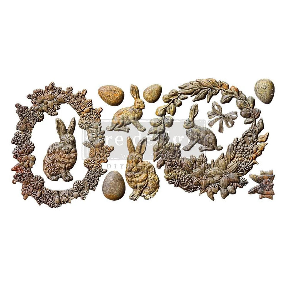 Easter Wreaths | Decor Moulds | Redesign with Prima