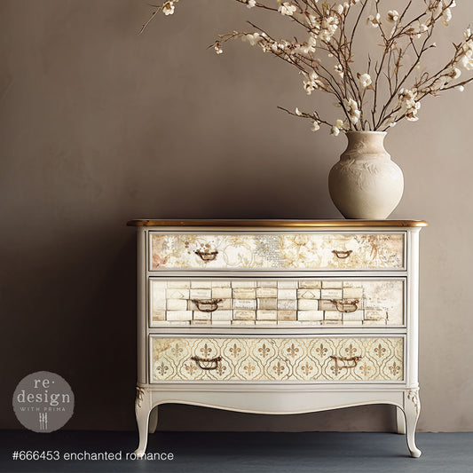Enchanted Romance | Tissue Decoupage Paper | ReDesign with Prima