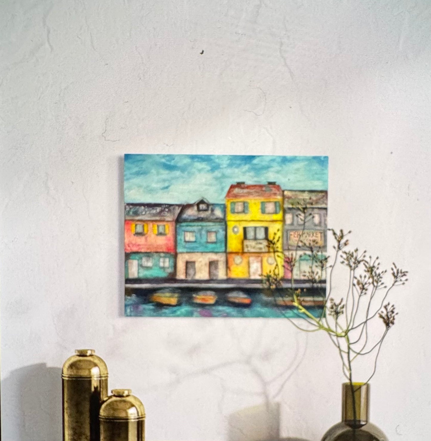 Italian Village | Original Artwork | Karen Denning