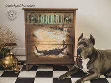 Load image into Gallery viewer, Gondola And Landscape | Rice Decoupage Paper | Dixie Belle