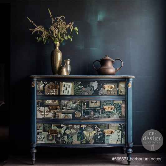 Herbarium Notes | Tissue Decoupage Paper | Prima