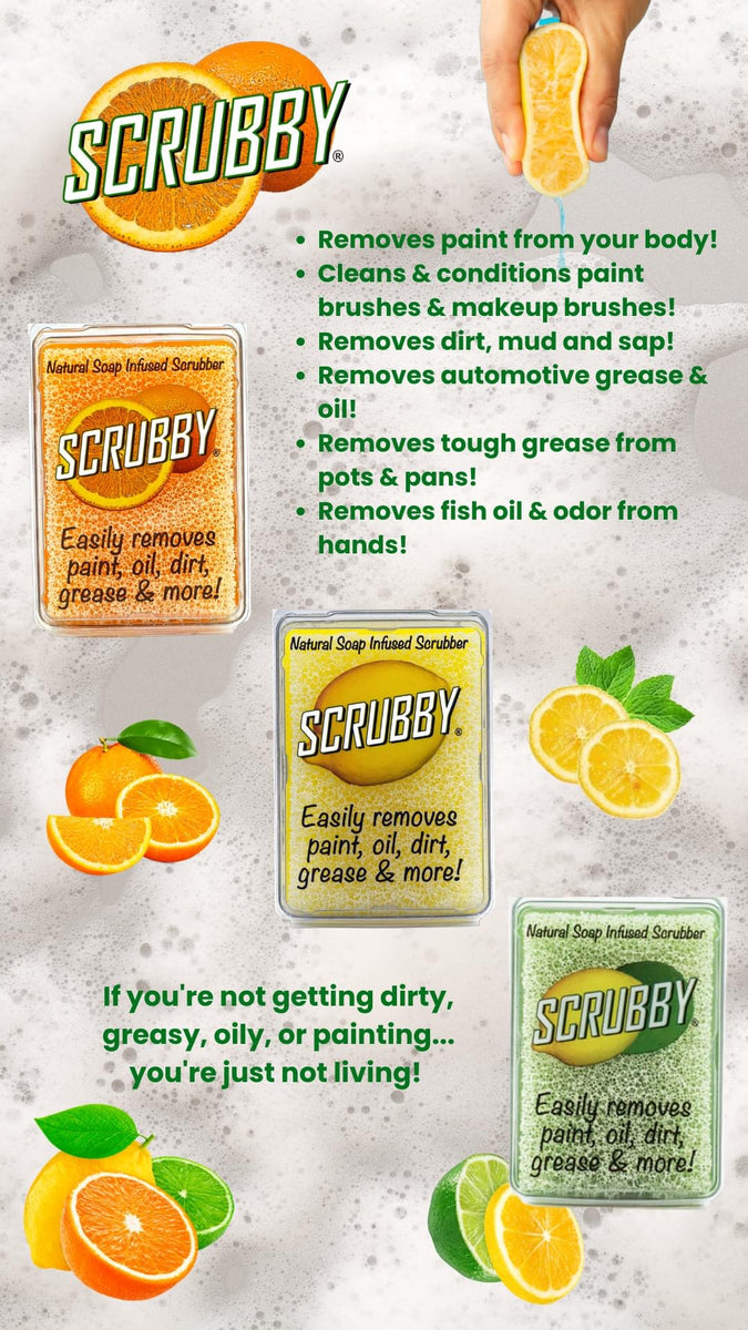 Scrubby Natural Soap Infused Scrubber – Dear Yesteryear