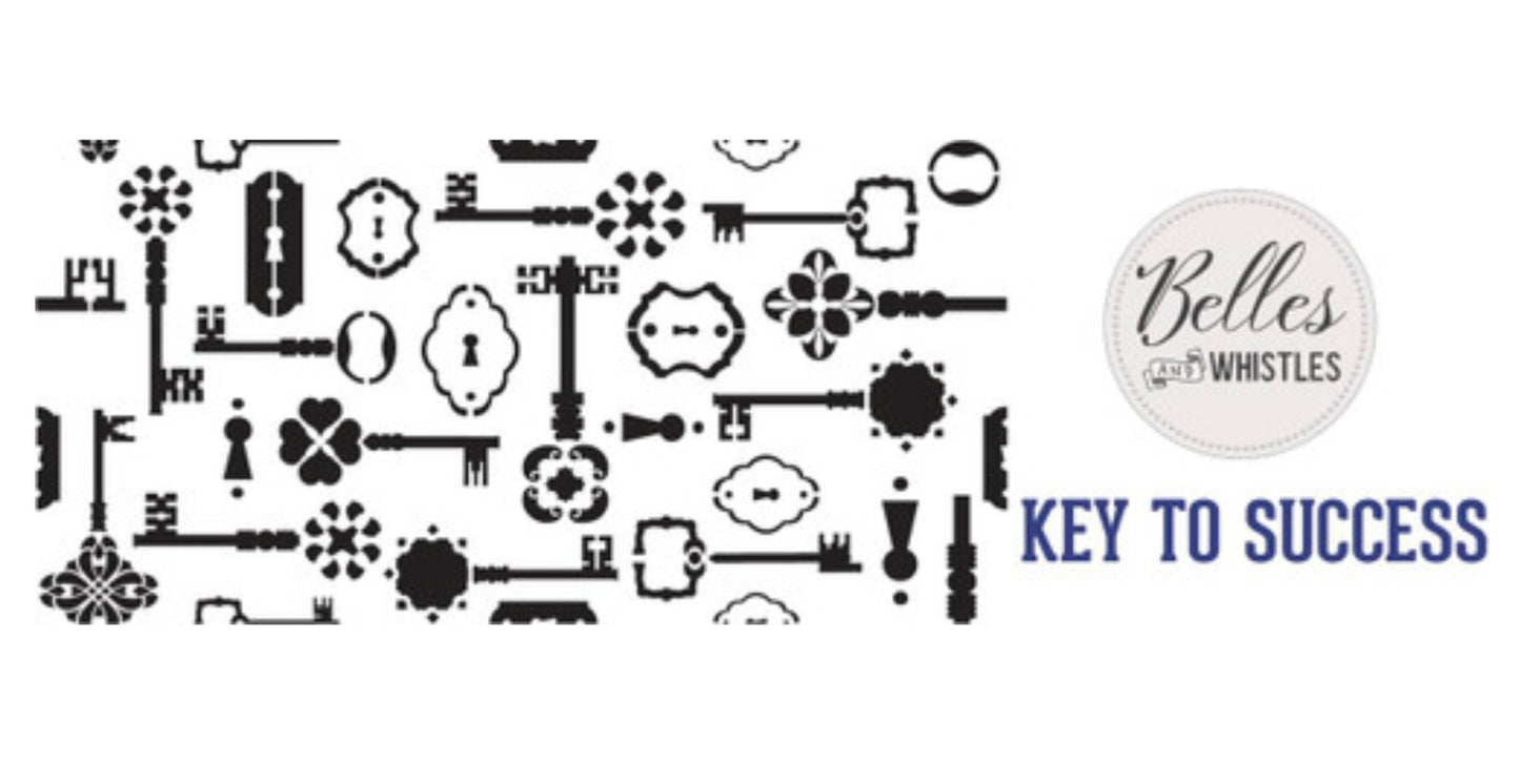 Key to Success Stencil