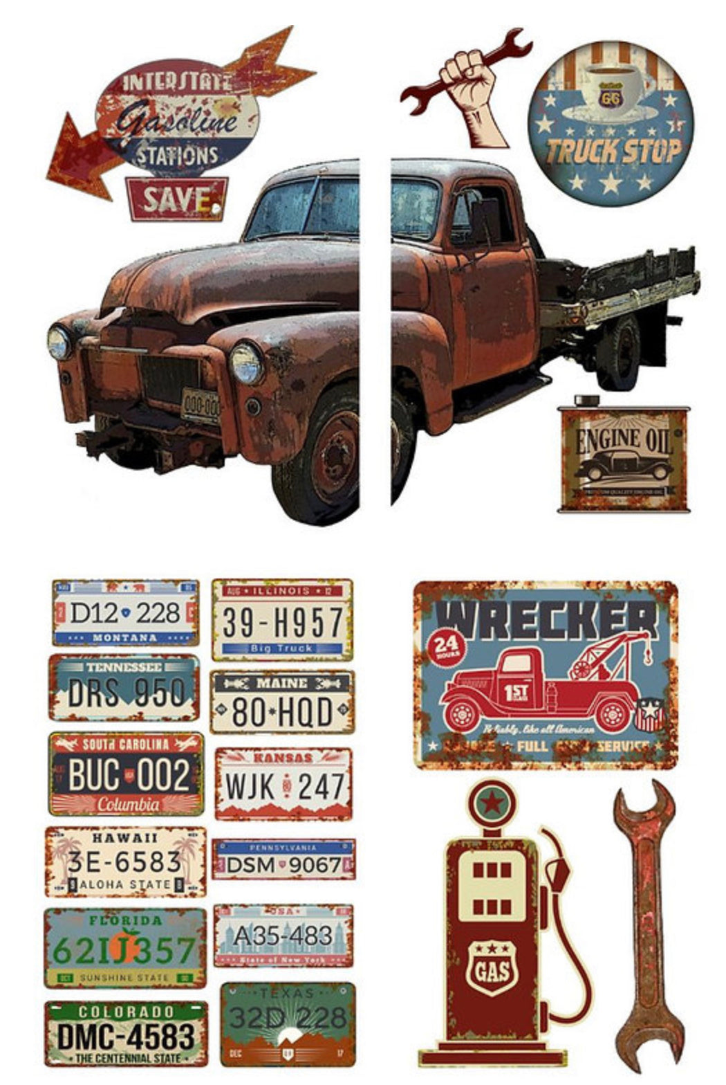 Rusty Truck Transfer