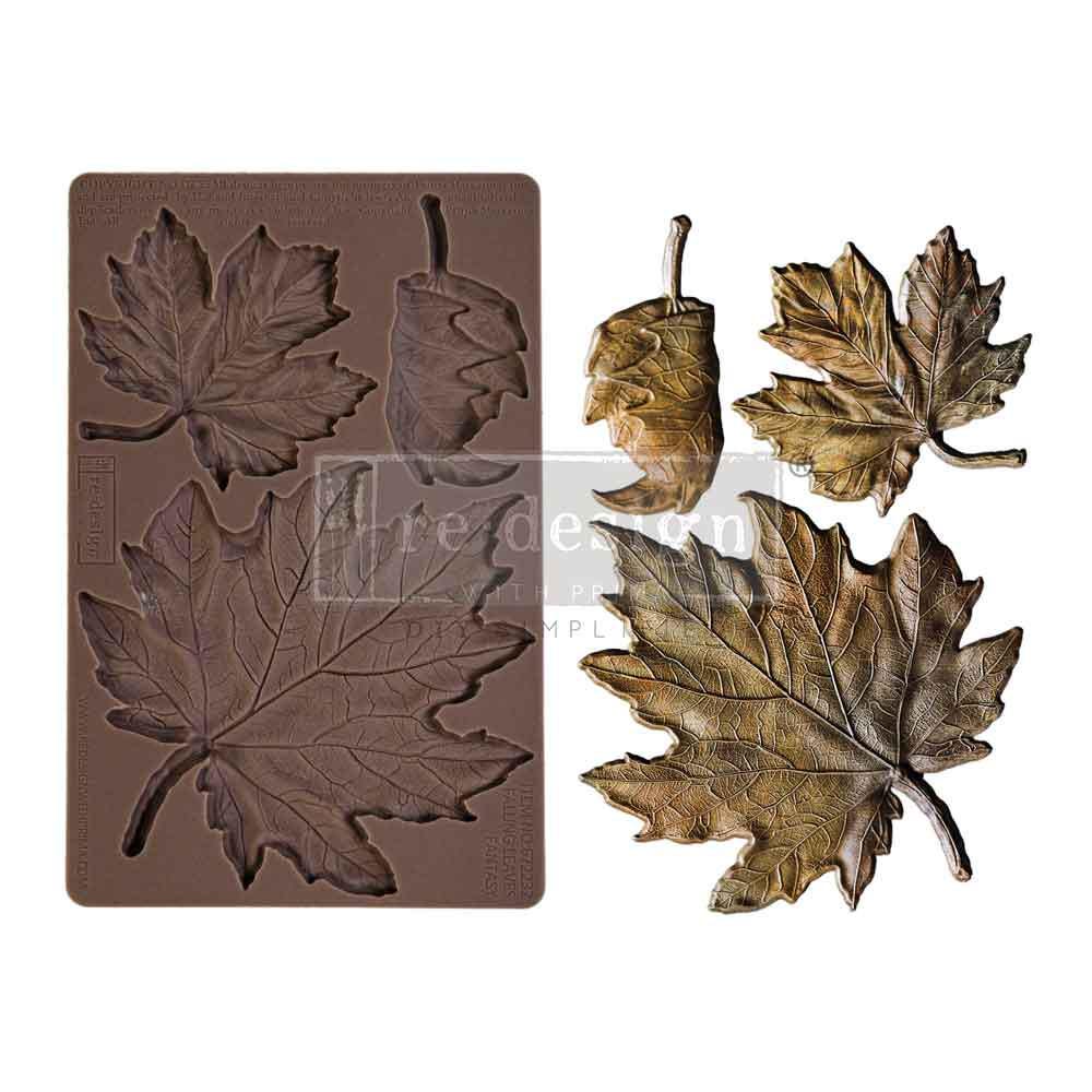 Falling Leaves Fantasy| Decor Moulds | Redesign with Prima