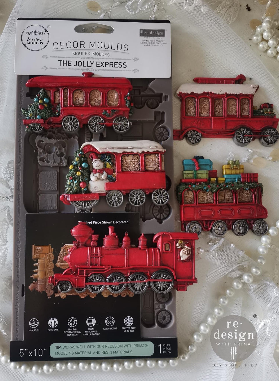 The Jolly Express | Decor Moulds | Redesign with Prima