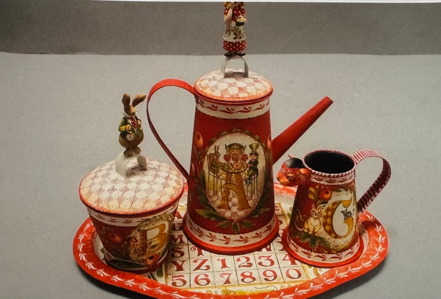 Alice in Wonderland Tea Set - Michele Walton Designs