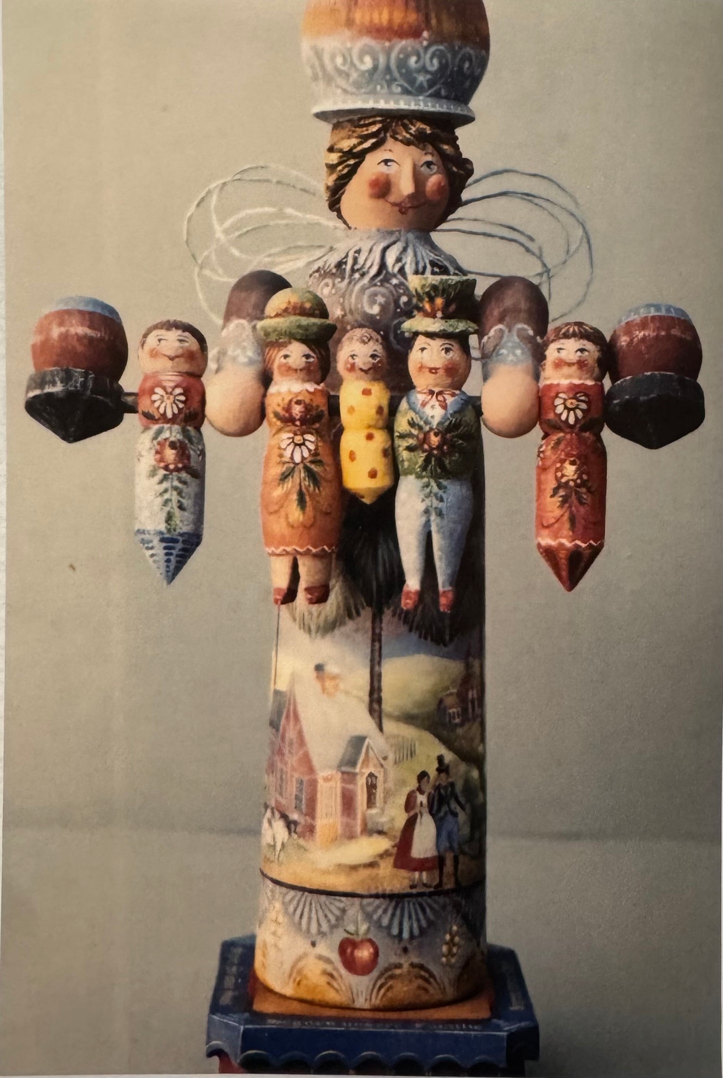 Turned Guardian Family Angel - Michele Walton Designs