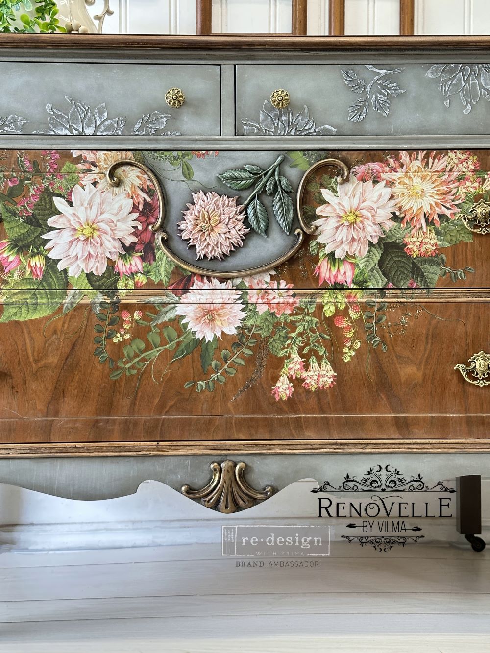 Sweet Dahlia | Decor Mould | Redesign with Prima