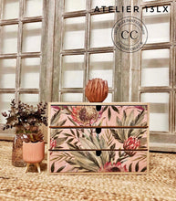 Load image into Gallery viewer, Tropical On Pink | Rice Decoupage Paper | Dixie Belle