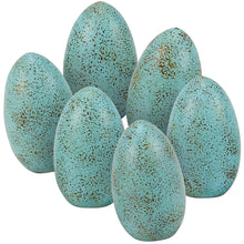 Load image into Gallery viewer, Robin Blue Wooden Eggs