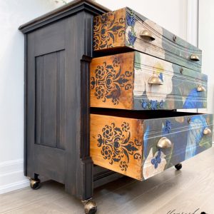 Damask Element | Decor Stencil | Redesign with Prima