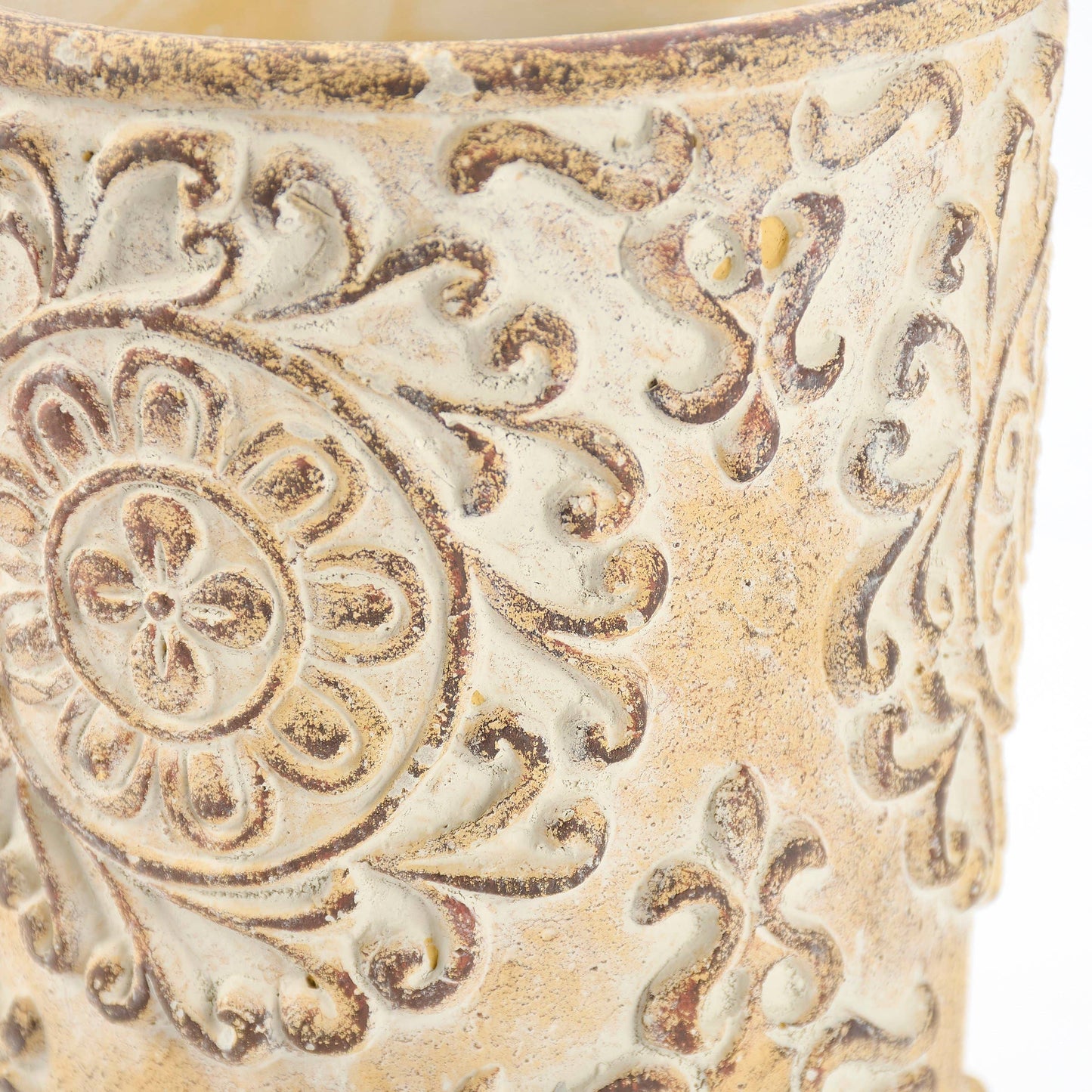Small Nouveau Floral Planter