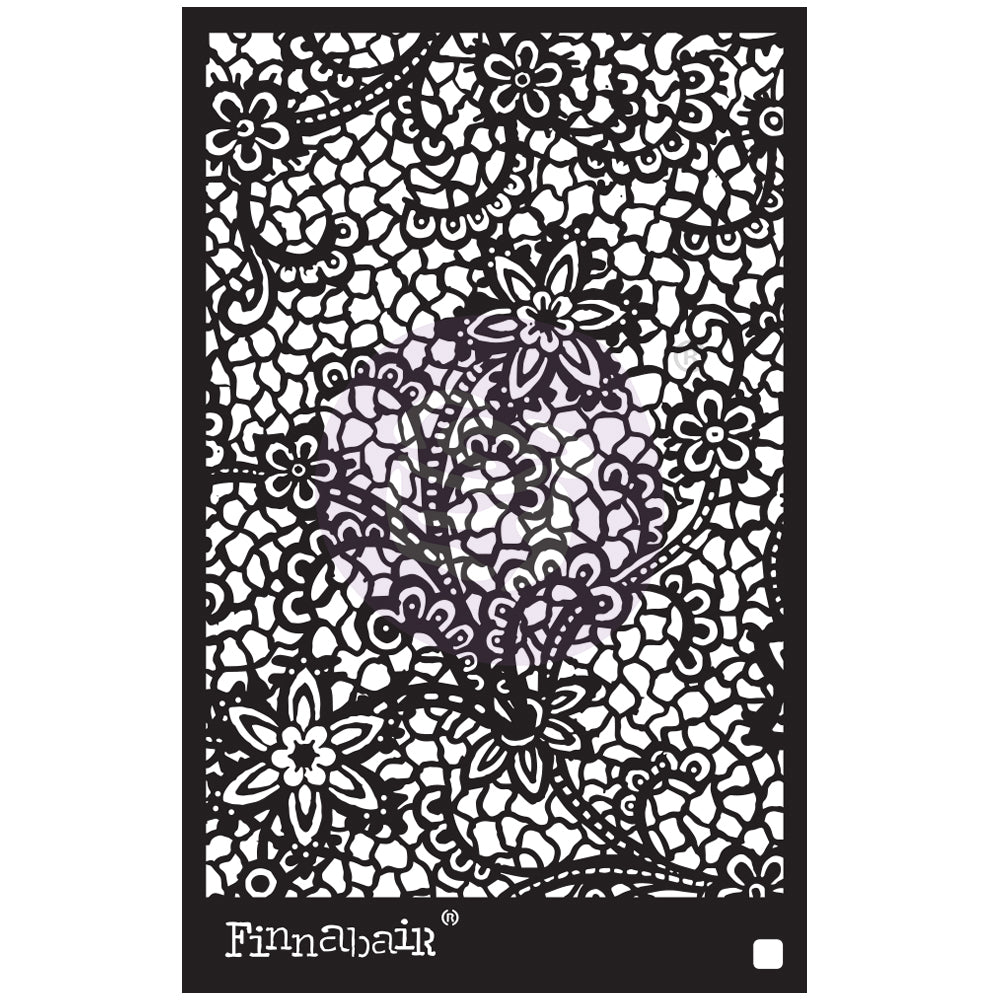 Floral Net | Stencil | Prima
