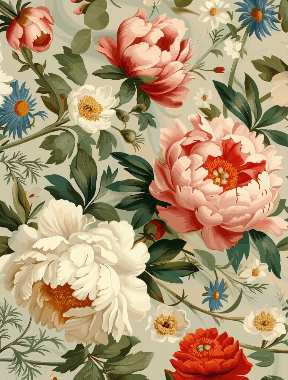 Timeless Charm A2 Decoupage Paper