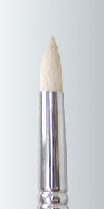 White Bristle Long Handle Round | 255 | Scharff