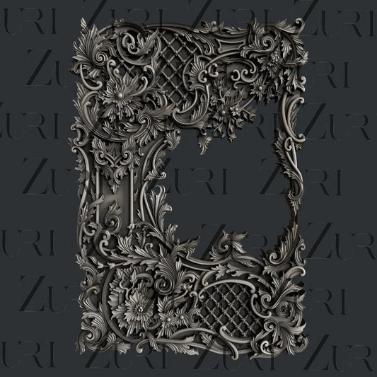 Wood Carving Frame Mould by Zuri