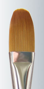Golden Taklon Filbert | 429 | Scharff
