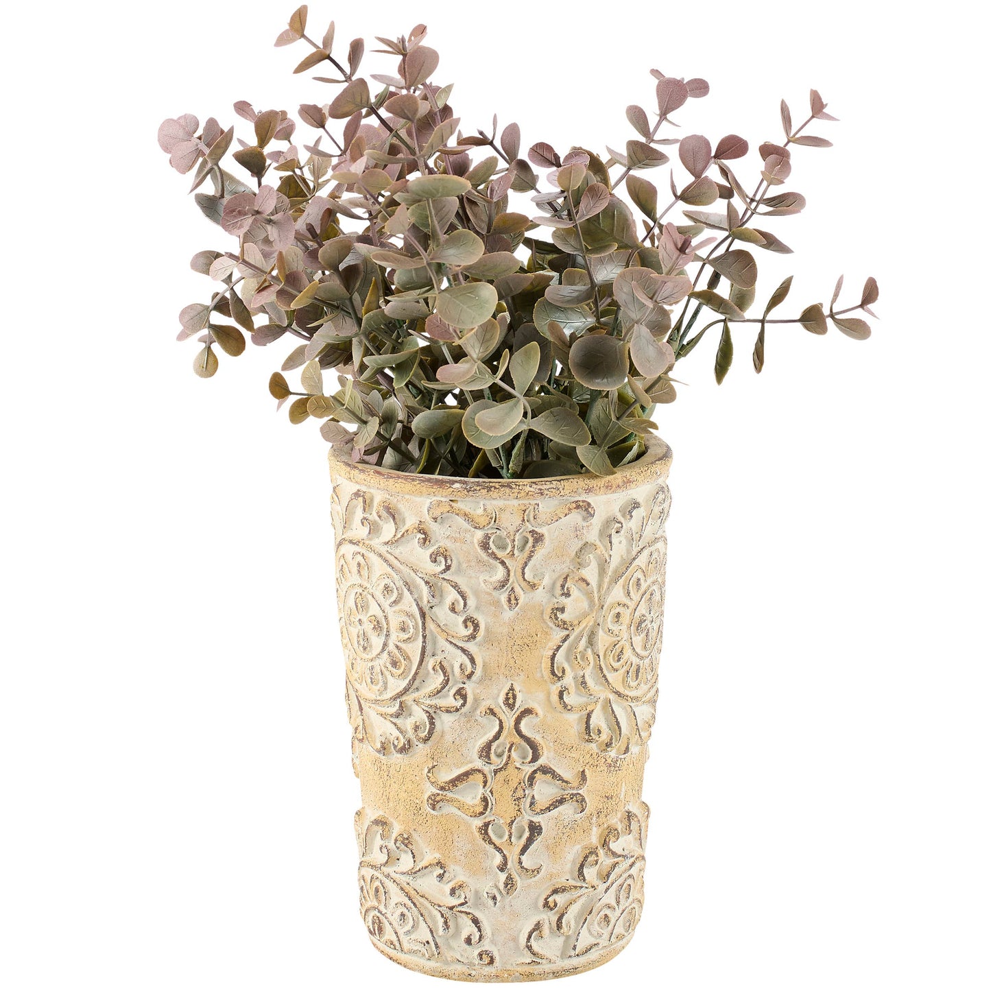 Small Nouveau Floral Planter