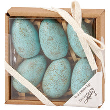 Load image into Gallery viewer, Robin Blue Wooden Eggs
