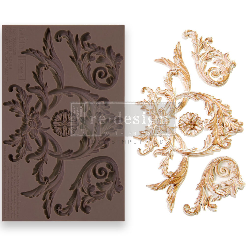 Majestic Flourish Decor Mould