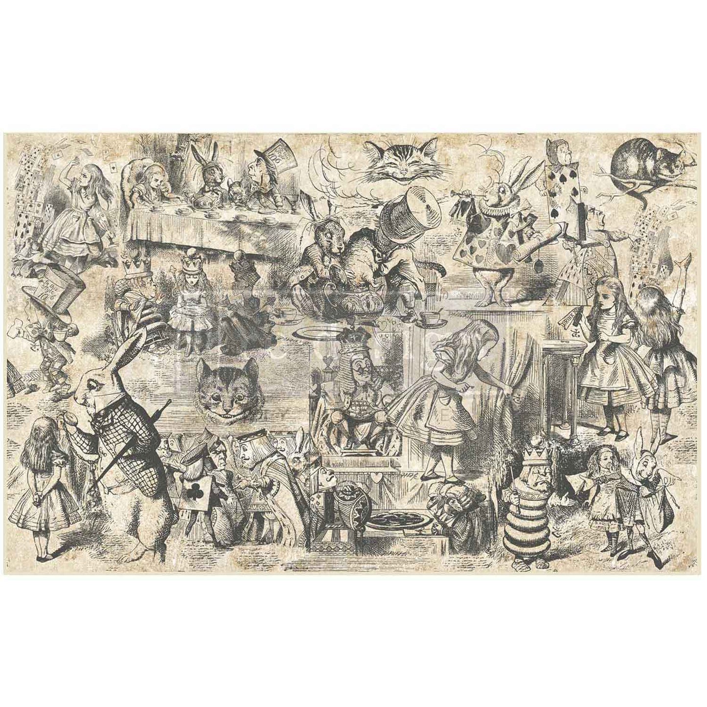 Dreaming in Wonderland Decoupage Paper | Redesign with Prima