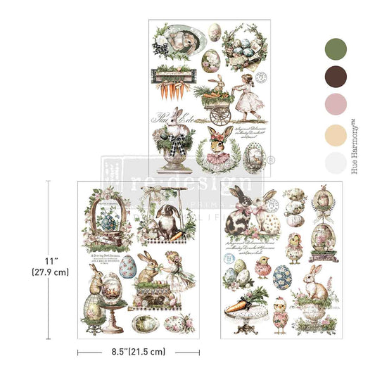 Garden Whimsy Decor Transfer