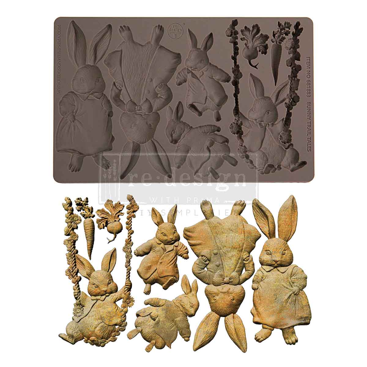 Bunny Trail Tales Decor Moulds