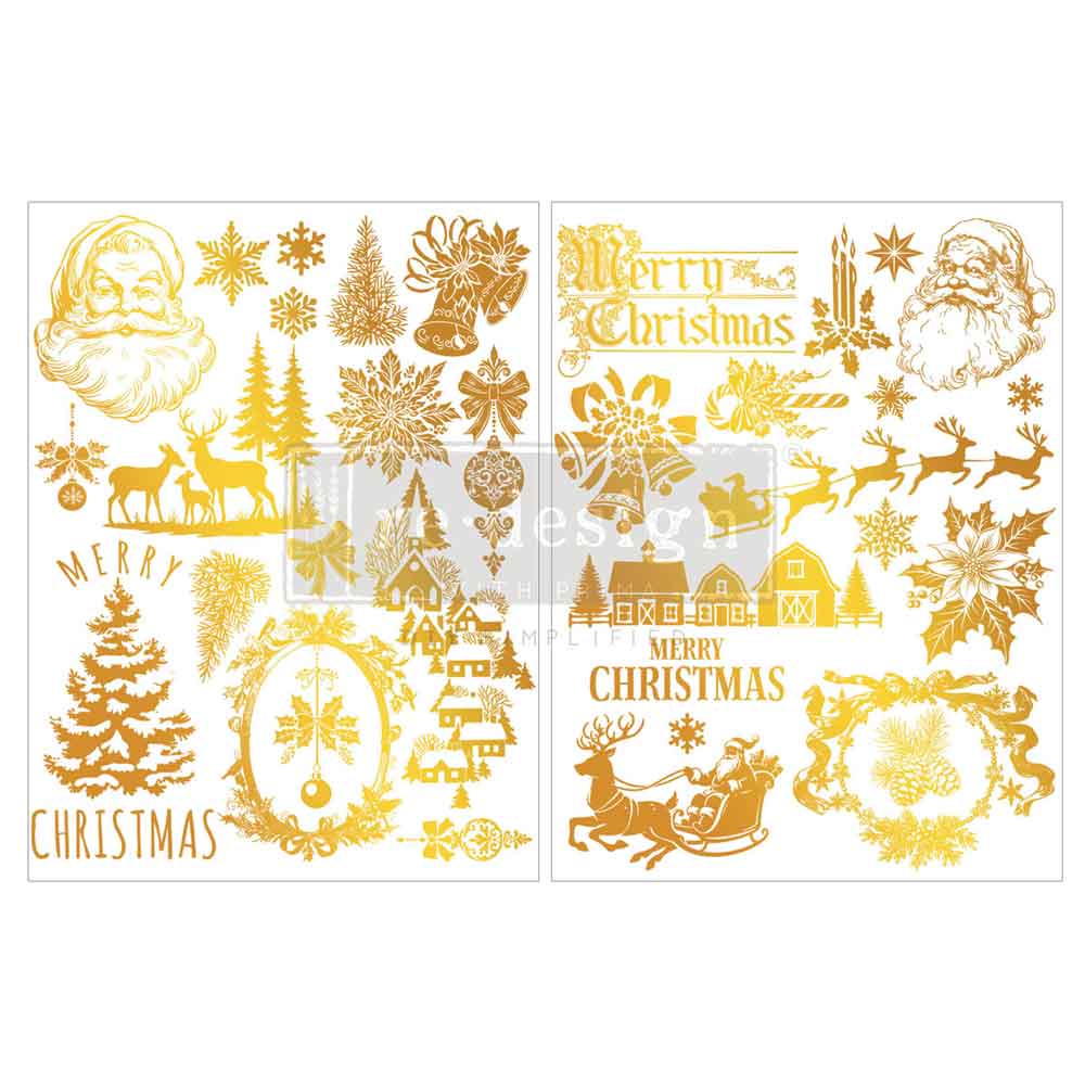 Holiday Heirloom Foil Transfer