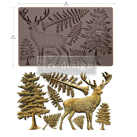 Stag of the Highlands Decor Mould
