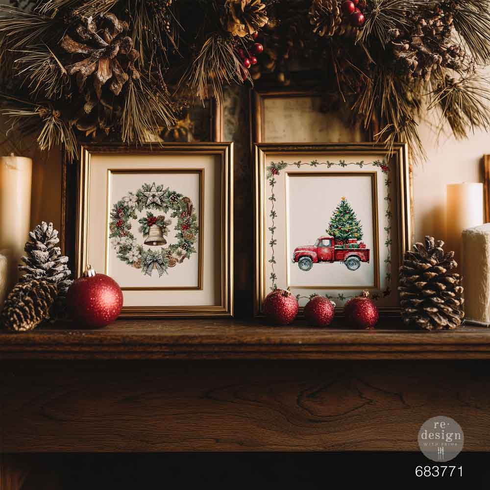 Home for the Holidays Decor Transfer
