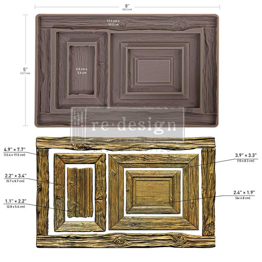 Vintage Timber Frame Decor Mould
