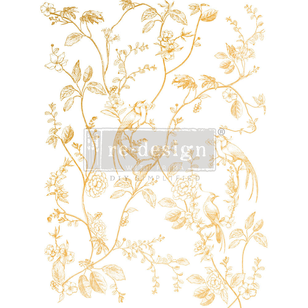 A Bird Song | Decor Transfer | Redesign with Prima