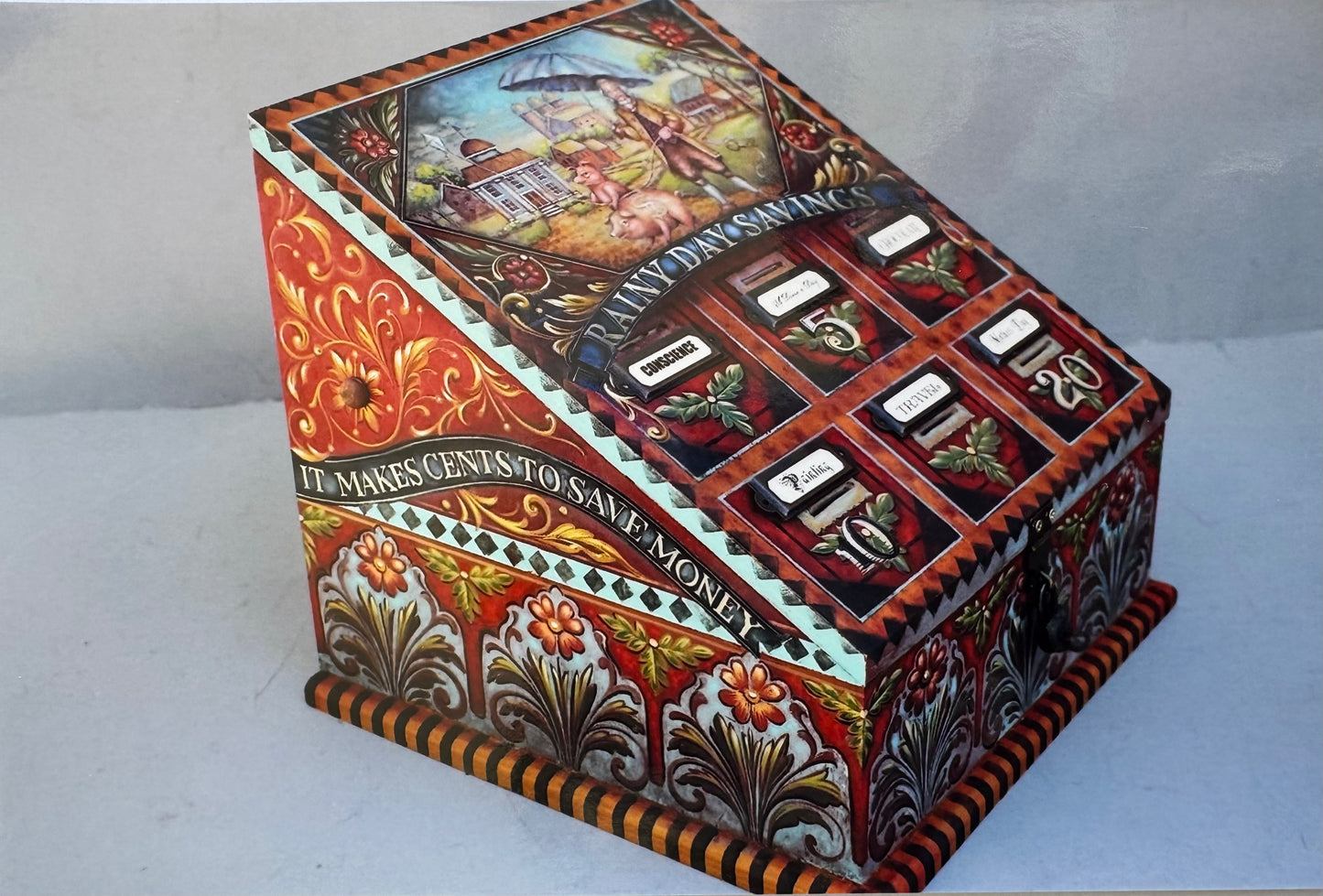 A Little Plus a Little Bank Box Pattern Packet - Michele Walton Designs