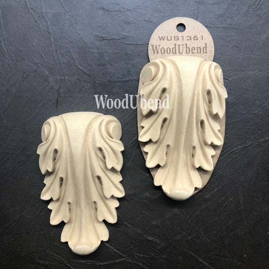 Applique #1361 (Set of 2) | WoodUBend | Dixie Belle