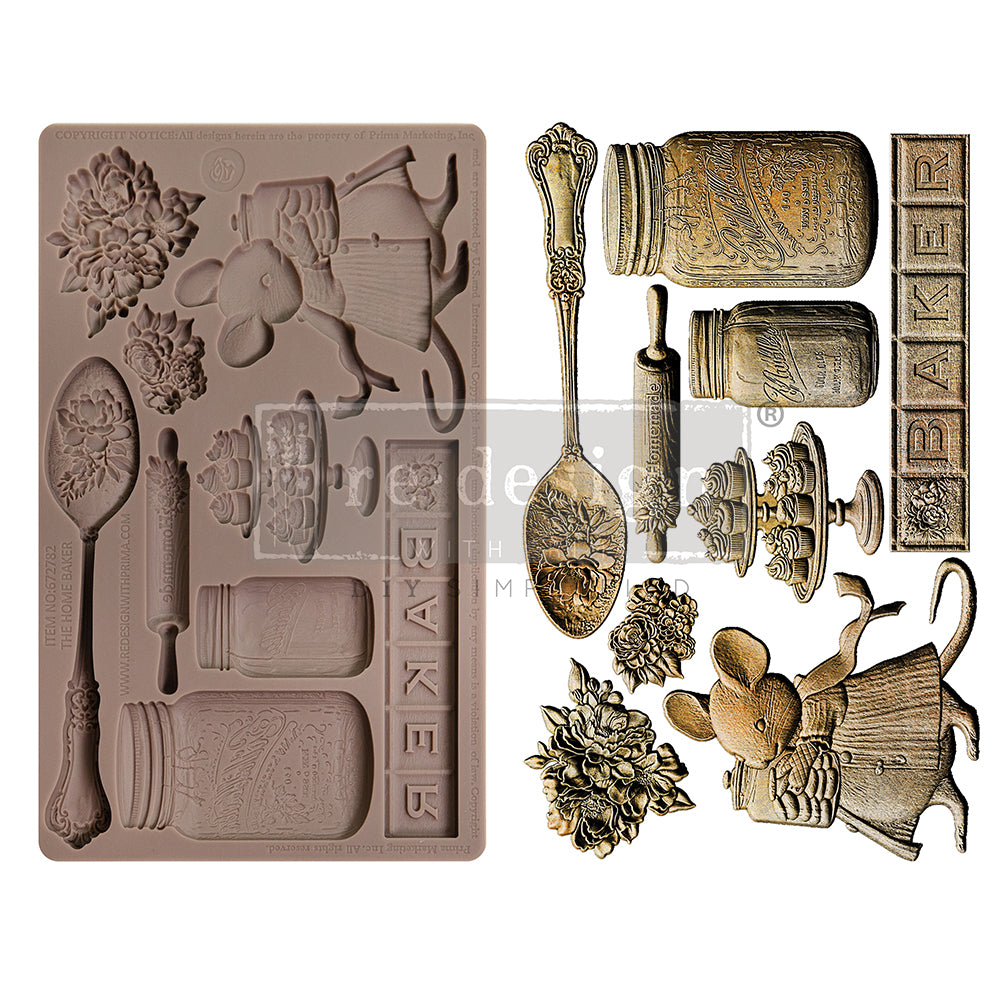 Baker's Delight | Decor Moulds | Redesign with Prima