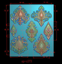 Load image into Gallery viewer, Baroque Dewdrops Silicone Mould
