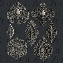 Load image into Gallery viewer, Baroque Dewdrops Silicone Mould
