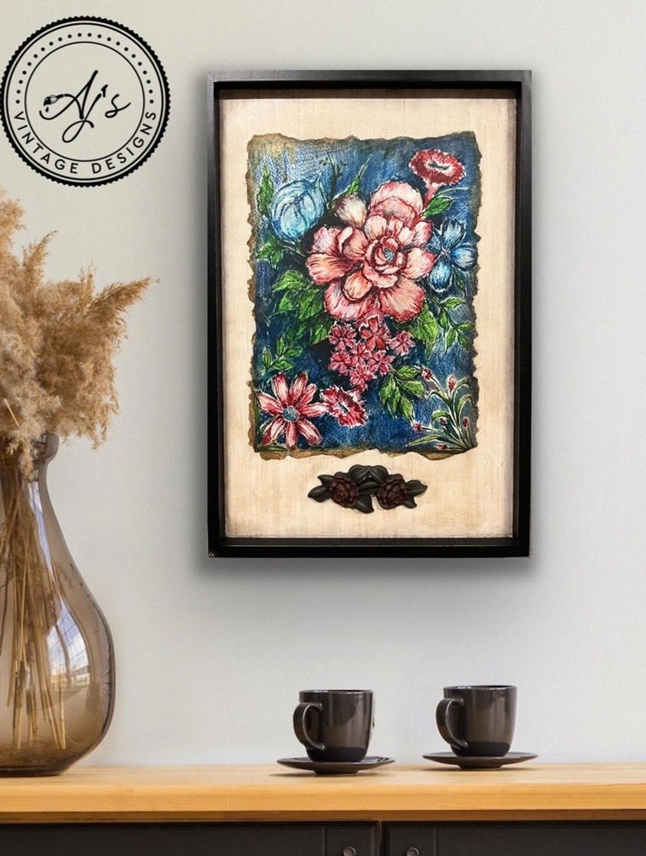 Blooming Parchment | Rice Decoupage Paper | Dixie Belle