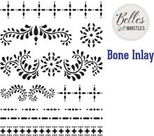 Load image into Gallery viewer, Bone Inlay | Mylar Stencil | Dixie Belle
