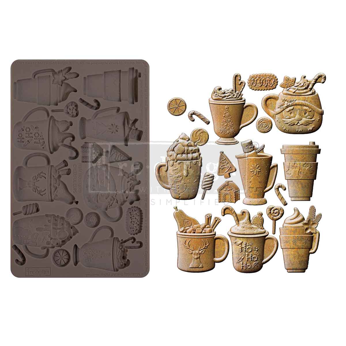 Cheerful Cups | Decor Moulds | Redesign with Prima