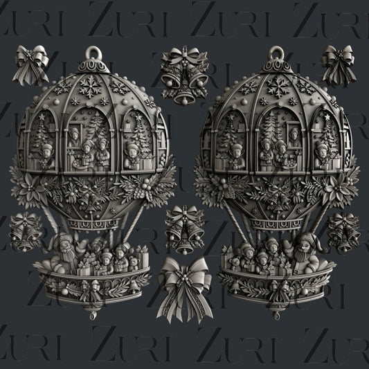 Christmas Ornaments Set 2