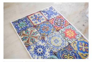 Colorful Tiles | Rice Decoupage Paper | Dixie Belle