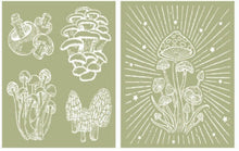 Load image into Gallery viewer, Cottagecore Mushrooms | Silkscreen Stencil | Dixie Belle

